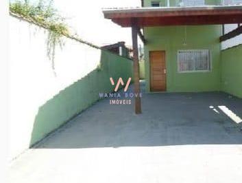 Casa · 101m² · 3 Quartos · 2 Vagas · Sobrado com 3 dormitórios à venda, 101 m² por R$ 430.000 - Pontal Santa Marina - Caraguatatuba/SP