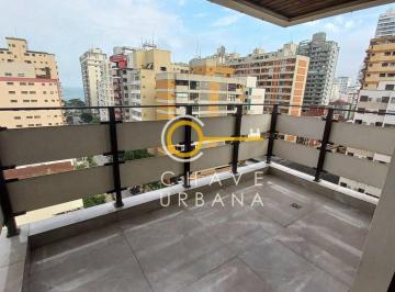 0b31b9a47bcdca7e969c2bde0261151e13cd2641 · Apartamento com 3 dormitórios para alugar, 168 m² por R$ 8.000,02/mês - Aparecida - Santos/SP