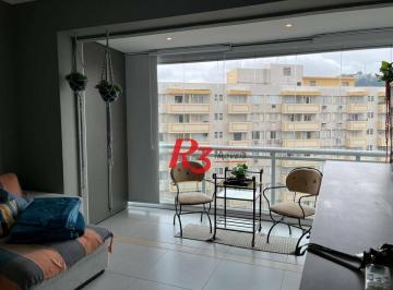 3b9d7fe0065db54c6f18c31b8b7c05c455cfa895 · Apartamento com 1 dormitório para alugar, 54 m² por R$ 5.900,00/mês - Pompéia - Santos/SP