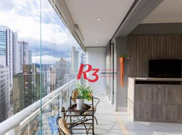 0bcc320351d4a4d196cf26c59b5c41986bd8ca80 · Apartamento com 1 dormitório para alugar, 54 m² por R$ 5.900,00/mês - Pompéia - Santos/SP