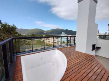 Apartamento · 120m² · 2 Quartos · 2 Vagas · Ravena Residencial - Cobertura com 2 dormitórios à venda, vista para o mar - Praia dos Açores - Flor