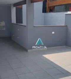0f95c5d2f8891fbd85d5f00625246d6756277452 · Cobertura à venda, 90 m² por R$ 500.000,01 - Vila Pires - Santo André/SP