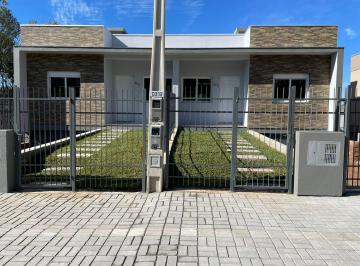 Casa · 98m² · 2 Quartos · 1 Vaga · BELISSIMA CASA GEMINADA COM 98 METROS