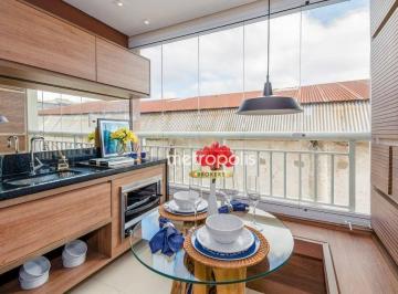 Varanda decorado · Apartamento com 2 dormitórios à venda, 56 m² por R$ 408.000,00 - Vila Caraguatá - São Paulo/SP
