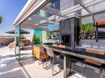 Apartamento · 172m² · 3 Quartos · 3 Vagas · Deslumbrante cobertura duplex face norte!