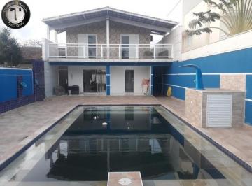 Foto 01 · Casa alto padrão 4 quartos com piscina a venda , Itanhaém, São Paulo, bairro Cibratel 1, sendo 1 dos