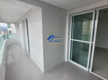 Apartamento · 81m² · 2 Quartos · 1 Vaga · Apartamento 2 dorms na Ocian - Varanda Gourmet e Vista Mar! Oportunidade!