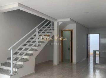 Casa · 127m² · 3 Quartos · 2 Vagas · Sobrado com 3 dorms, Bocaina, Ribeirão Pires - R$ 650 mil, Cod: 256