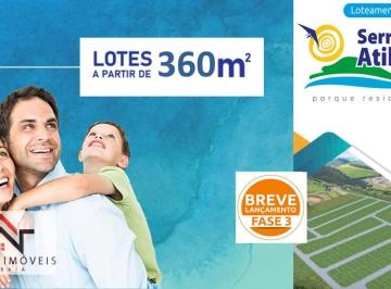 Terreno à venda, 360 m² por R$ 180.000 - SERRAS III - Atibaia/SP · Terreno à venda, 360 m² por R$ 190.000,00 - Atibaia Belvedere - Atibaia/SP