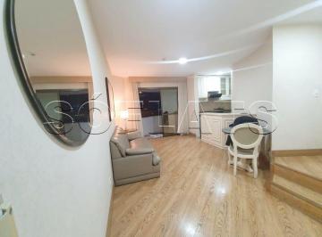Apartamento · 48m² · 1 Quarto · 1 Vaga · Flat em Bela Vista, São Paulo/SP de 48m² 1 quartos para locação R$ 3.600,00/mes