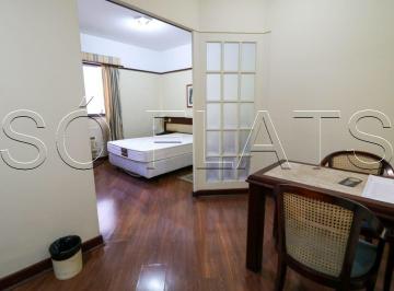 Apartamento · 29m² · 1 Quarto · 1 Vaga · Flat em Jardim Paulista, São Paulo/SP de 29m² 1 quartos para locação R$ 2.700,00/mes