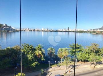 04be09203632a65ac87ca69fe640dafcc357a73d · Cobertura com vista deslumbrante para a Lagoa Rodrigo de Freitas