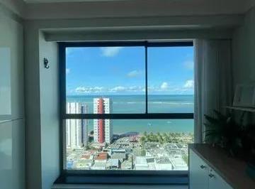 Apartamento de 1 quarto, Jaboatão dos Guararapes · Lindo apartamento mobiliado em Candeias! Vista incrível do mar!