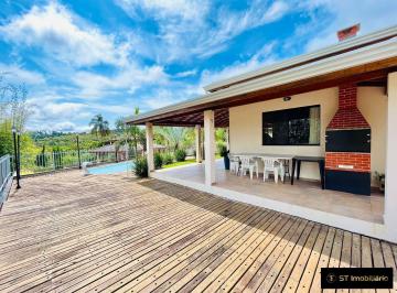 Casa · 240m² · 3 Quartos · 2 Vagas · Casa de campo à venda em Condomínio Atibaia - Rosário por R$730 mil!