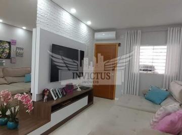 Casa · 114m² · 2 Quartos · 2 Vagas · Sobrado com 2 Suítes para Comprar, 116m² - Bangu, Santo André/SP. 