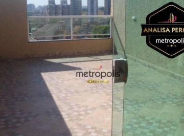 53c3e1eb954eee9c2ff4f919d4ee8455bcaf1d5b · Cobertura com 2 dormitórios à venda, 126 m² por R$ 553.000,00 - Vila Tibiriçá - Santo André/SP