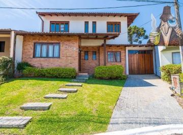 34138b2affdabff8c45b4aa4a9a4e6bad2600367 · Sobrado com 4 dormitórios para alugar, 194 m² por R$ 5.741,18/mês - São Braz - Curitiba/PR