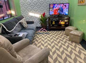 Foto 01 · Excelente imóvel com 04 dormitorios sendo uma suíte, sala, cozinha planejada, área de lazer com chur