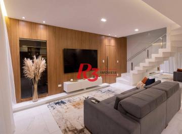 ea4a9aba3af8890aba8845f0f1ceda299b02dd39 · Casa com 3 dormitórios à venda, 175 m² por R$ 2.500.000,00 - Embaré - Santos/SP