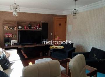 Sala · Apartamento com 2 dormitórios à venda, 106 m² por R$ 701.000,00 - Vila Gilda - Santo André/SP