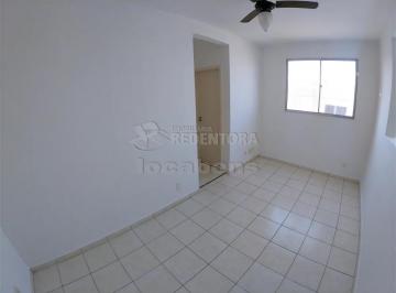 Apartamento · 48m² · 2 Quartos · 1 Vaga · Rio Candelaro - Apartamento padrão com 2 dormitórios, garagem coberta, vago