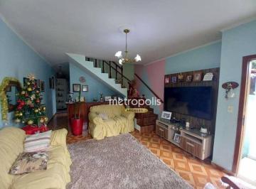 Sala · Sobrado à venda, 254 m² por R$ 460.000,00 - Jardim Teles de Menezes - Santo André/SP