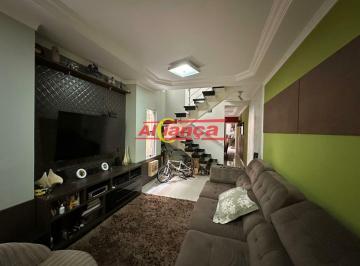 Casa · 185m² · 3 Quartos · 4 Vagas · SOBRADO COM 3 QUARTOS SENDO 2 SUÍTES EM FINO ACABAMENTO NA VILA AUGUSTA EM GUARULHOS, SP