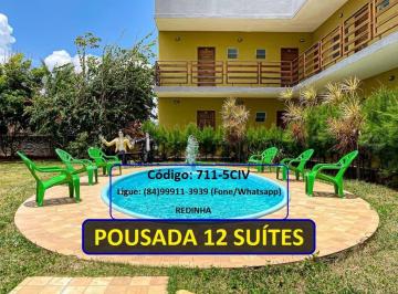 Comercial de 12 quartos, Extremoz · 711-5CIV - VENDO POUSADA NA PRAIA DA REDINHA. 12 SUÍTES