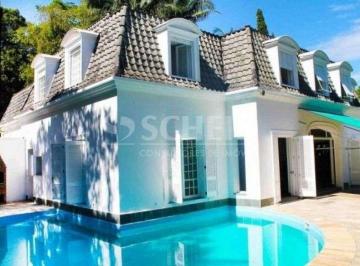 Casa · 760m² · 5 Quartos · 6 Vagas · Casa com 5 dormitórios à venda, 760 m² por R$  - Chácara Flora - São Paulo/SP