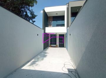 Casa · 76m² · 2 Quartos · 2 Vagas · Sobrado frontal projeto personalizado