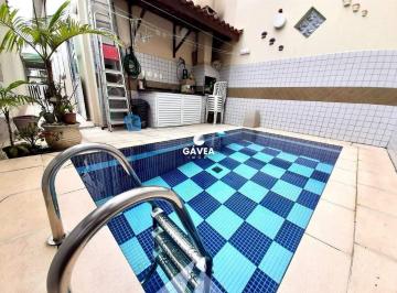 Casa · 130m² · 3 Quartos · 2 Vagas · CASA DE 3 QUARTOS, PISCINA, JOSÉ MENINO, SANTOS