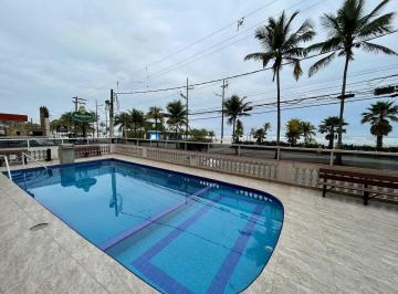 Apartamento de 2 quartos, Praia Grande · Frente mar 02 Dormitórios com piscina por 390mil – Tupi 