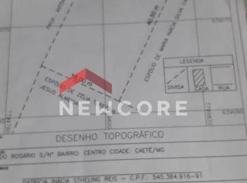 Terreno , Caeté · Lote em Rua do Rosário - Centro - Caeté/MG