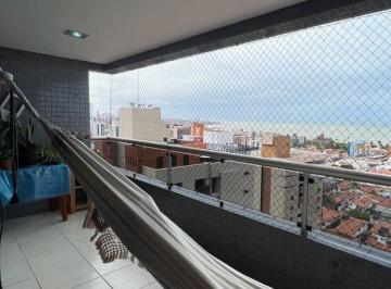 Apartamento · 140m² · 4 Quartos · 2 Vagas · Apartamento em Manaíra com 4 quartos sendo 3 suítes c/  Vista Mar