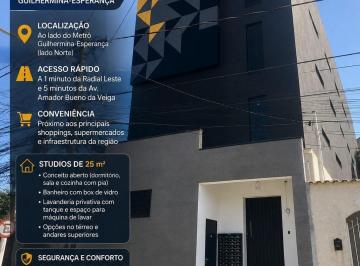 Apartamento · 25m² · 1 Quarto · Apartamento Studio para Aluguel em Vila Esperança São Paulo-SP