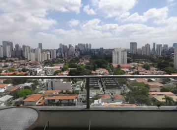 Vista sacada · Apartamento 3 dormitórios no brooklin
