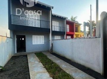 Casa · 76m² · 2 Quartos · 1 Vaga · Sobrados com 2 dormitórios à venda, por R$ 300.000 - Ibiza - Gravataí/RS