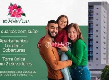0450d679497950d231c1d0e21c6e599e207d1362 · Apartamento com 2 dormitórios à venda, 60 m² por R$ 267.600,00 - Maria Paula - São Gonçalo/RJ