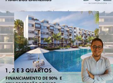 Apartamento de 1 quarto, Tamandaré · Flat Studio na Praia dos Carneiros com entrada de R$ 8.640,00