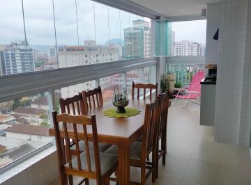 Apartamento de 2 quartos, Santos · Lindo apartamento, seminovo, ampla varanda gourmet, 2 suítes