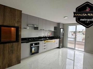 ed61a19bf868928d7acd8138f52dd1a4da2aeeed · Cobertura à venda, 115 m² por R$ 661.000,00 - Vila Linda - Santo André/SP