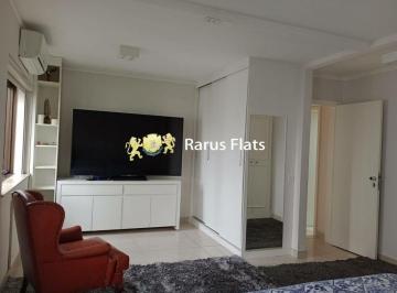 Apartamento · 120m² · 2 Quartos · 2 Vagas · Flat com 2 Quartos para alugar, 120m² - Itaim Bibi
