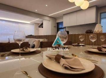 3039d8e114f444341dc4e46f4bbc6a99373dbcd7 · Apartamento com 3 dormitórios à venda, 105 m² - Vila Assunção - Santo André/SP