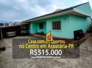 aec8f92897e386f2728d33662a3a6d02ad737f74 · Casa com 3 dormitórios à venda, 95 m² por R$ 515.000,00 - Centro - Araucária/PR