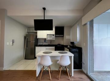 Foto 01 · Aluguel de Apartamento 37 mts, no Brooklin, 1 quarto, cozinha americana, 1 vaga, 1 wc social Possui