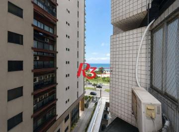 c02802ec8d0094cb378a483e0c6da7b6cd5e1f3b · Apartamento com 2 dormitórios para alugar, 110 m² por R$ 6.500,00/mês - Aparecida - Santos/SP