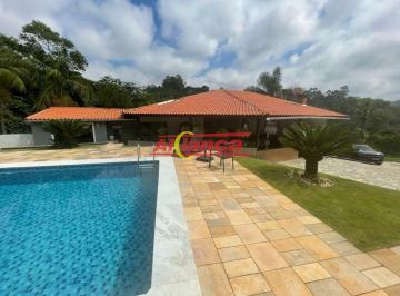 Rural · 450m² · 4 Quartos · 6 Vagas · Chácara com 4 quartos, piscina e campo de futebol em Arujá