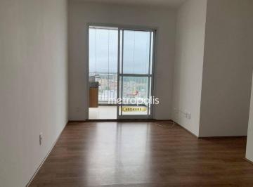 sala · Apartamento com 3 dormitórios para alugar, 68 m² por R$ 6.389,12/mês - Cerâmica - São Caetano do Sul