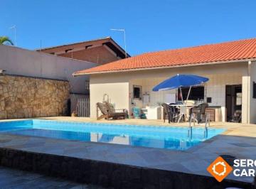 Casa · 208m² · 5 Quartos · 8 Vagas · CASA NA PRAIA A 100M DO MAR 5 QUARTOS REGIÃO NOBRE ITANHAÉM SP