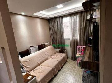 b12ecf35e4937be963e365ddfac1cc37892e3bd4 · Apartamento com 2 dormitórios à venda, 52 m² por R$ 235.000,00 - Residencial Parque Cumbica - Guarul